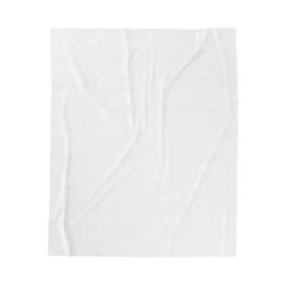 Choose Happiness Velveteen Plush Blanket Cozy Throw