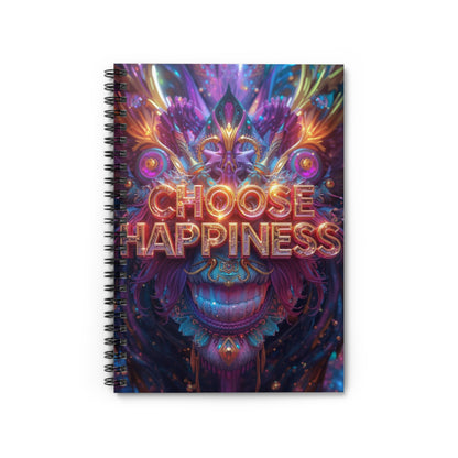 Choose Happiness Spiral Notebook