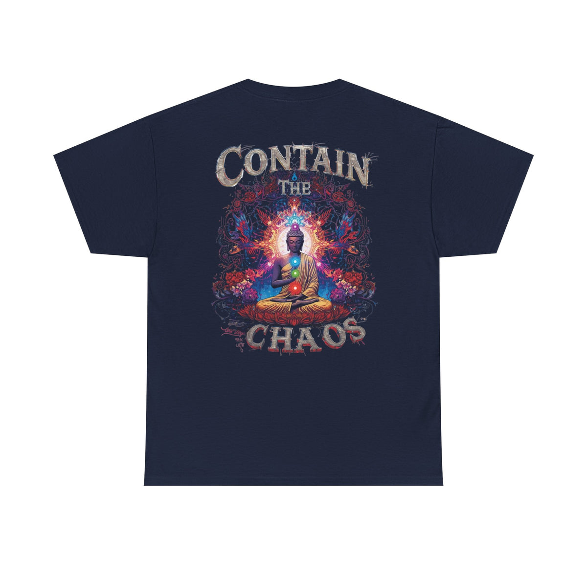 Contain The Chaos Unisex Tee, Positive Mindset Shirt