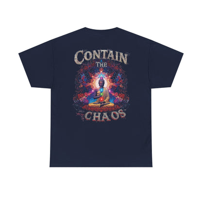 Contain The Chaos Unisex Tee, Positive Mindset Shirt