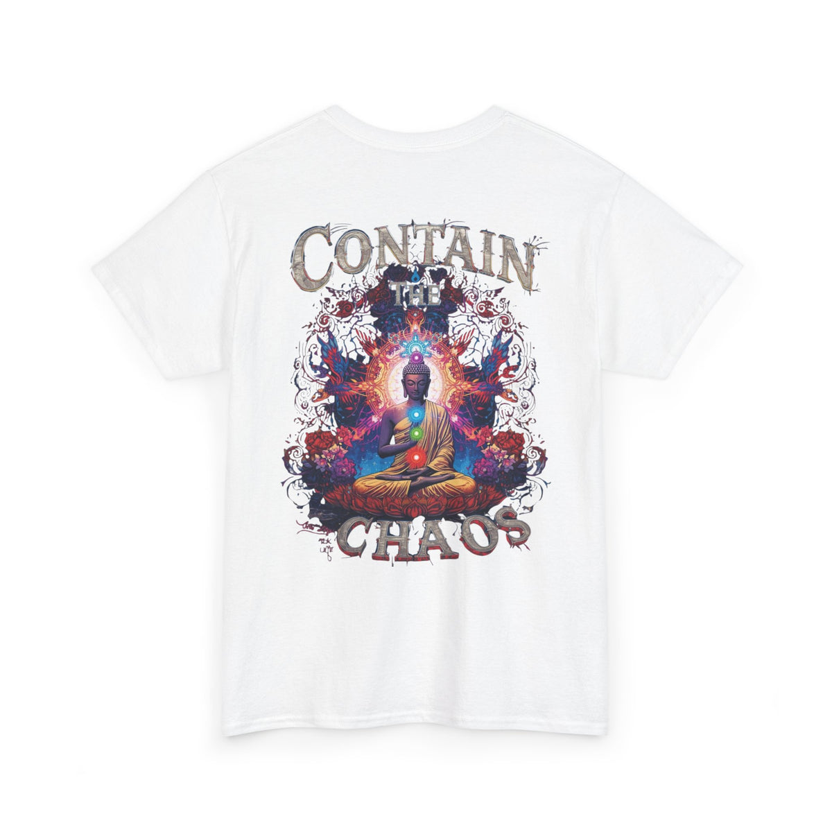 Contain The Chaos Unisex Tee, Positive Mindset Shirt