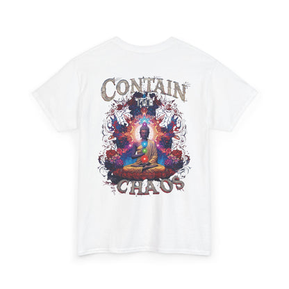 Contain The Chaos Unisex Tee, Positive Mindset Shirt