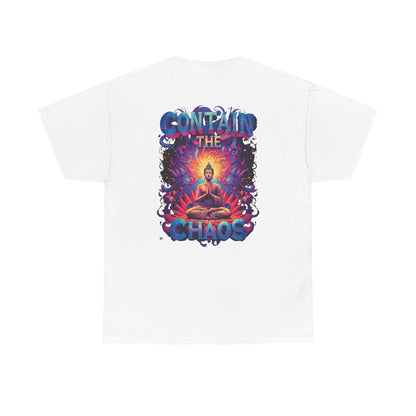 Contain The Chaos Unisex Tee, Positive Mindset Shirt