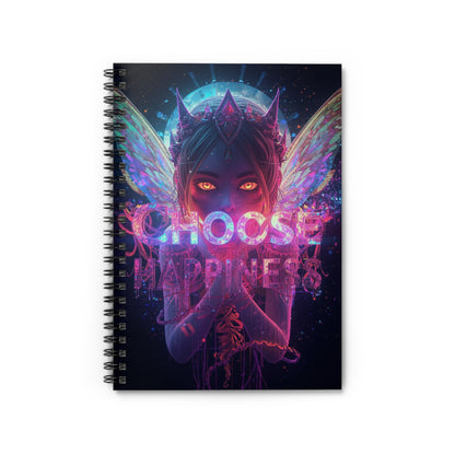 Choose Happiness Spiral Notebook