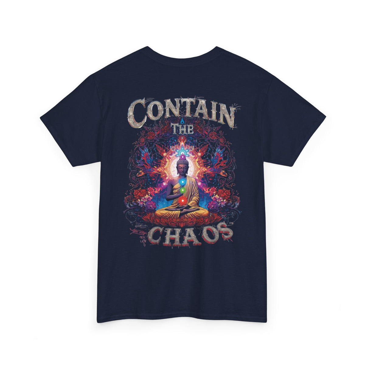 Contain The Chaos Unisex Tee, Positive Mindset Shirt