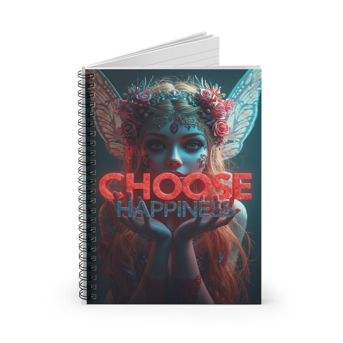 Choose Happiness Spiral Notebook