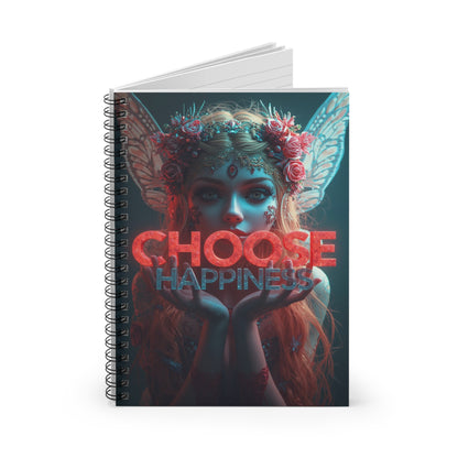 Choose Happiness Spiral Notebook
