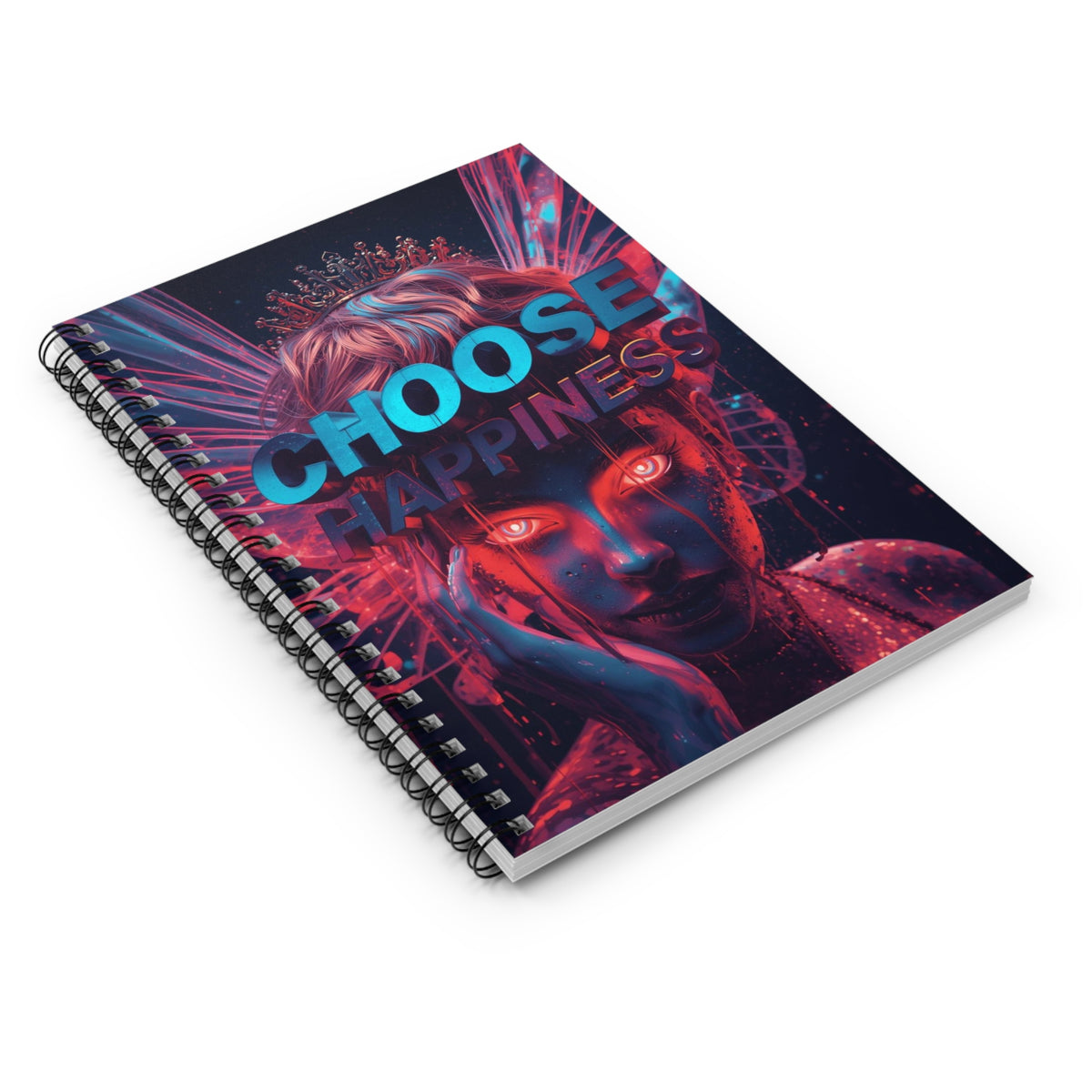 Choose Happiness Spiral Notebook