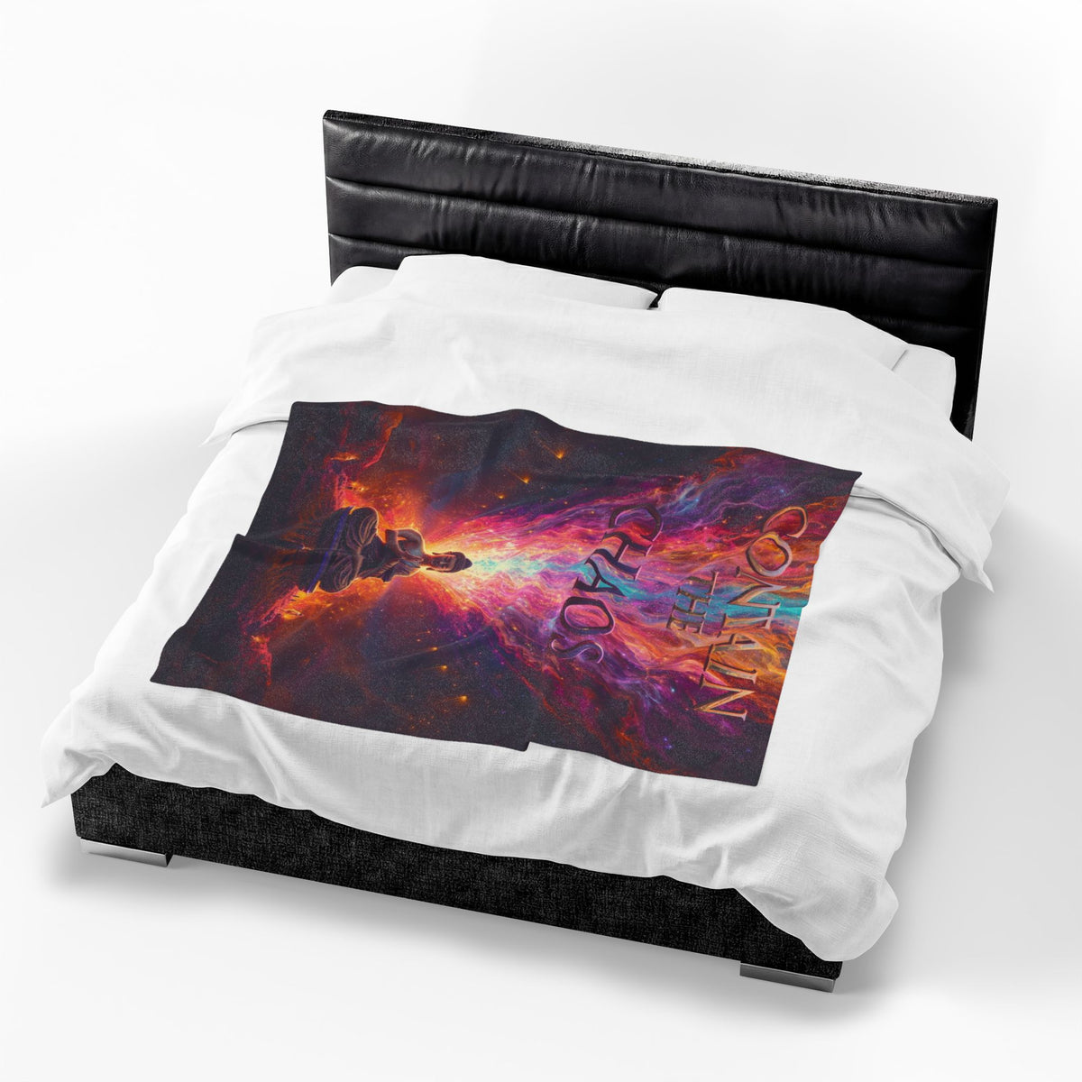 Contain the Chaos Velveteen Plush Blanket