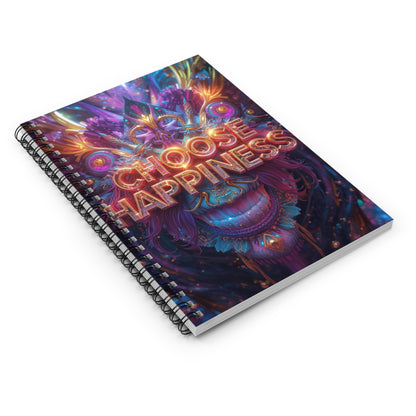 Choose Happiness Spiral Notebook
