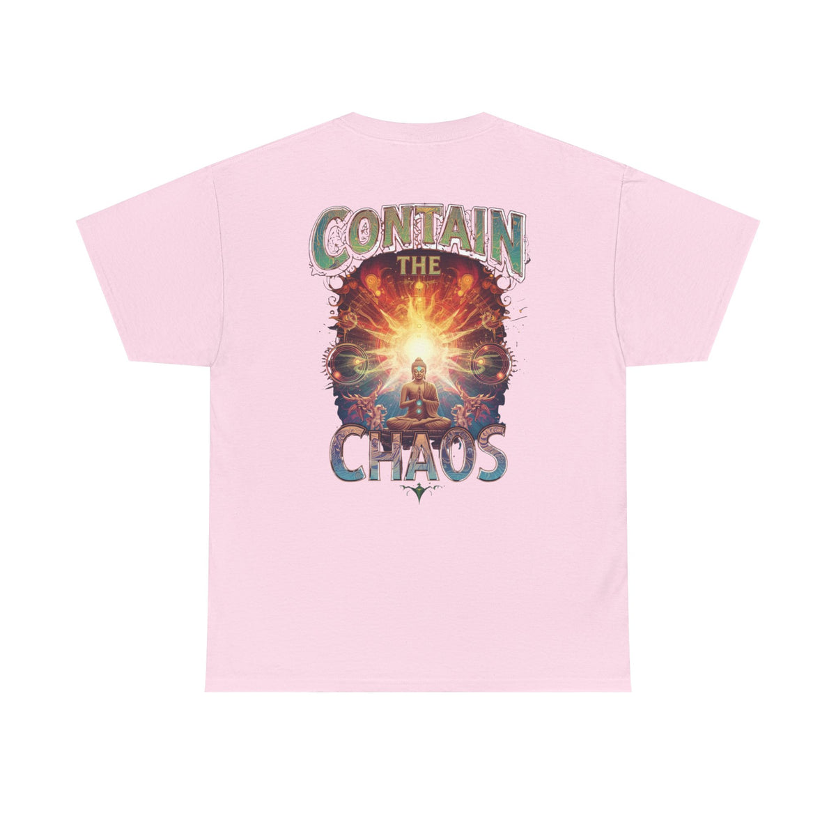 Contain The Chaos Unisex Tee, Positive Mindset Shirt