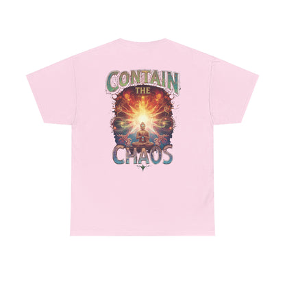 Contain The Chaos Unisex Tee, Positive Mindset Shirt
