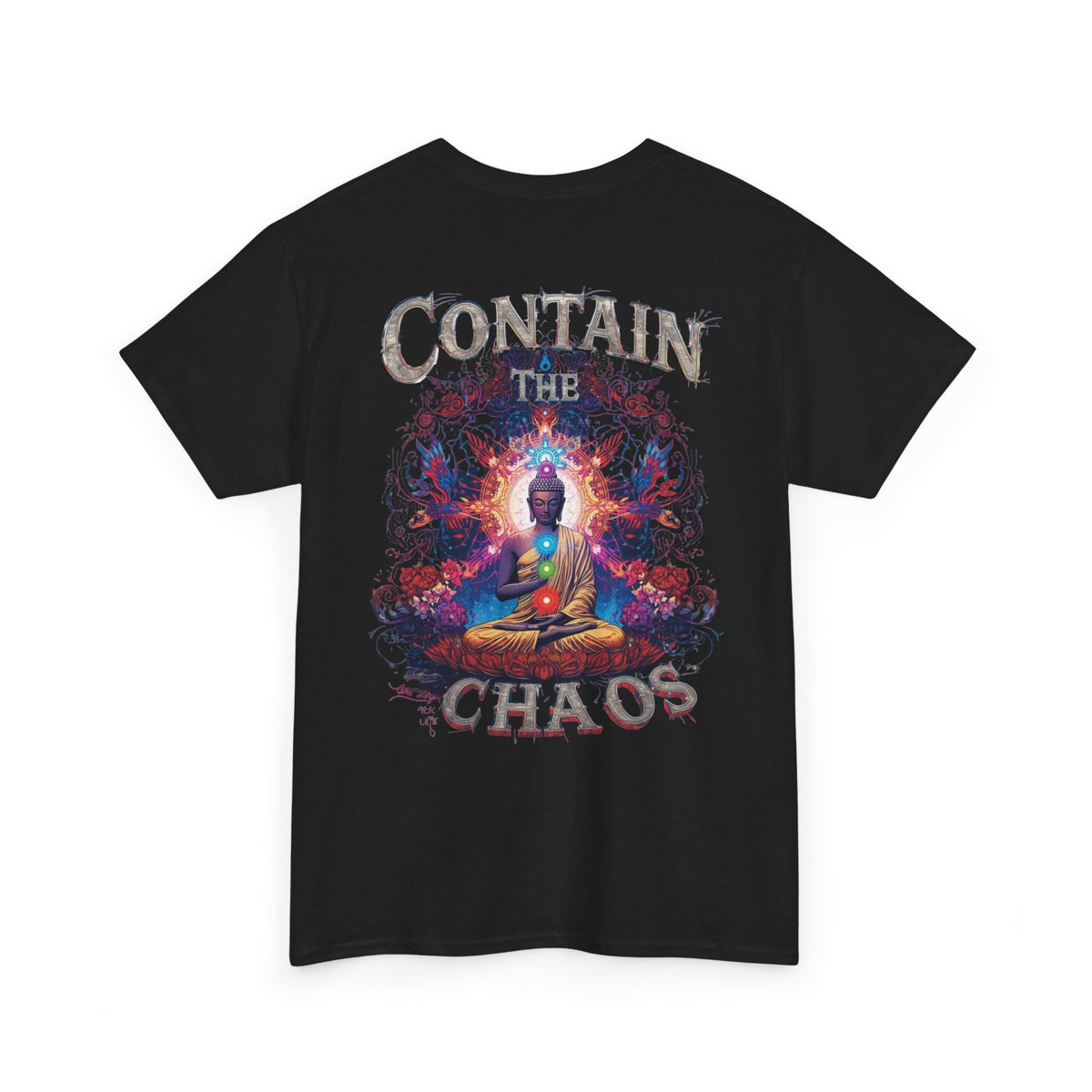 Contain The Chaos Unisex Tee, Positive Mindset Shirt