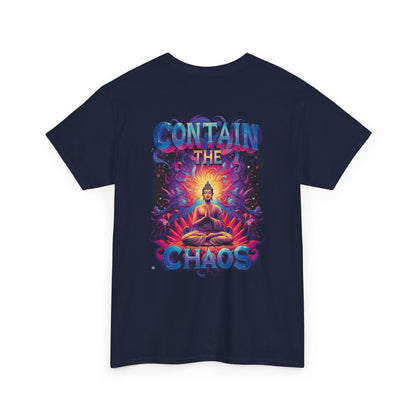 Contain The Chaos Unisex Tee, Positive Mindset Shirt