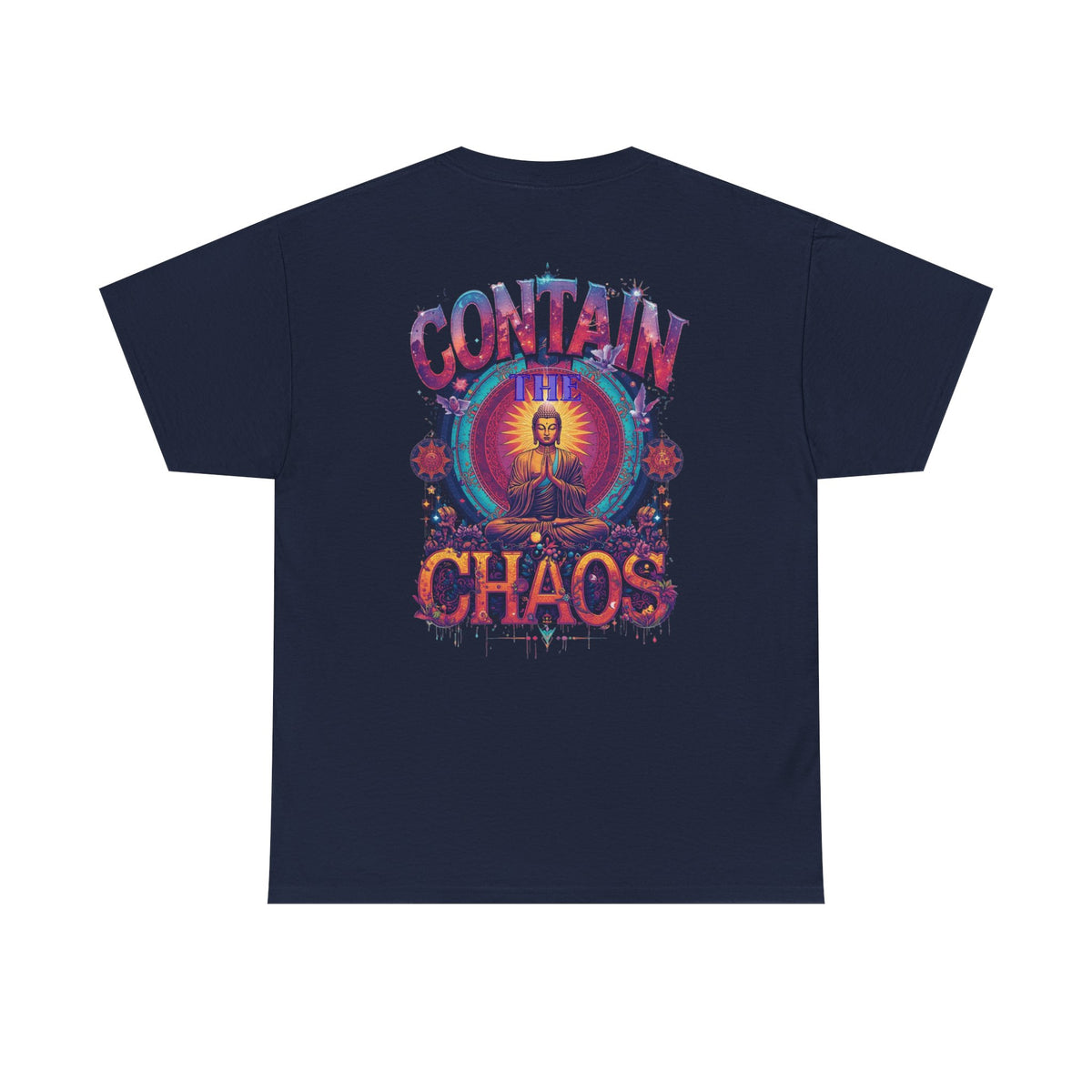 Contain The Chaos Unisex Tee, Positive Mindset Shirt
