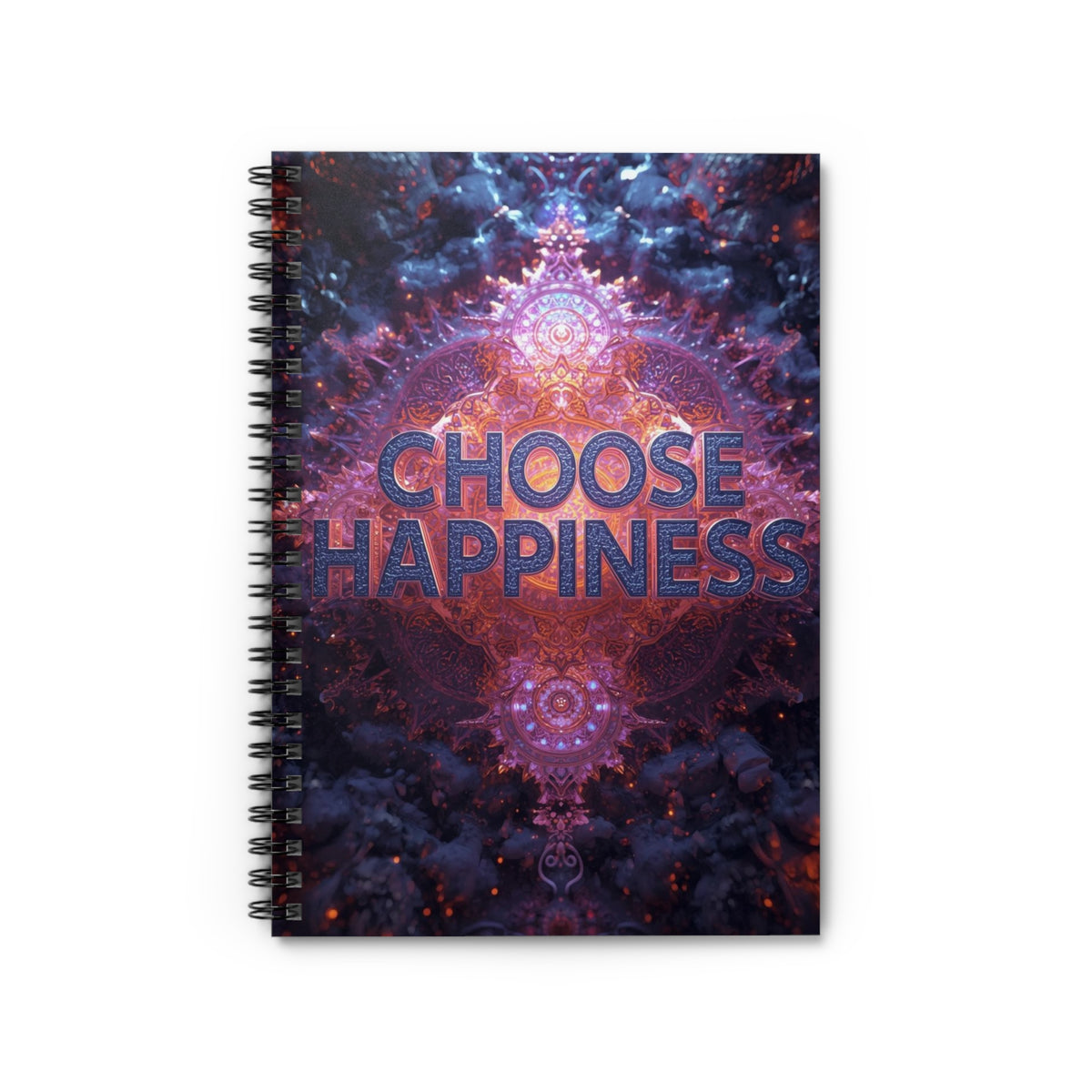 Choose Happiness Spiral Notebook Ruled Journal for Positivity & Daily Notes
