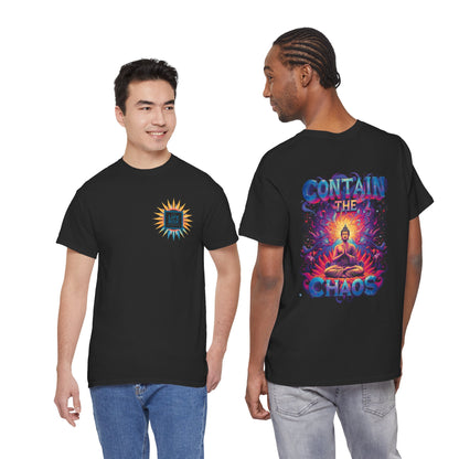Contain The Chaos Unisex Tee, Positive Mindset Shirt