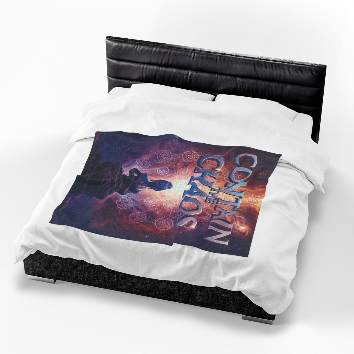 Contain the Chaos Velveteen Plush Blanket