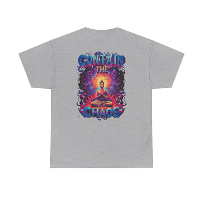 Contain The Chaos Unisex Tee, Positive Mindset Shirt