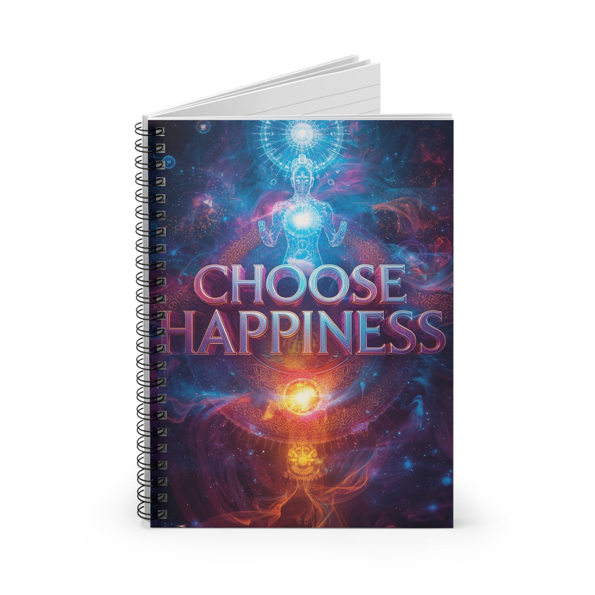 Choose Happiness Spiral Notebook