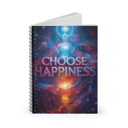 Choose Happiness Spiral Notebook