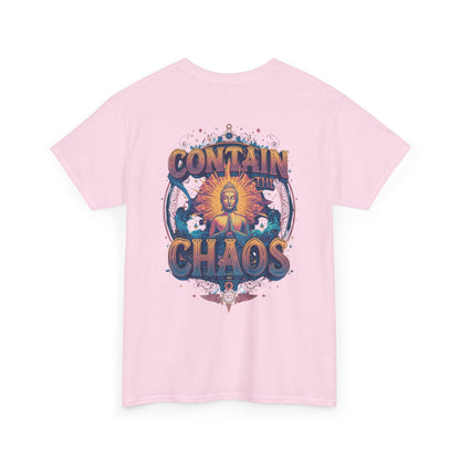 Contain The Chaos Unisex Tee Positive Mindset Shirt
