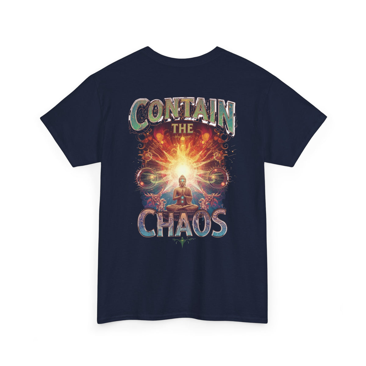 Contain The Chaos Unisex Tee, Positive Mindset Shirt