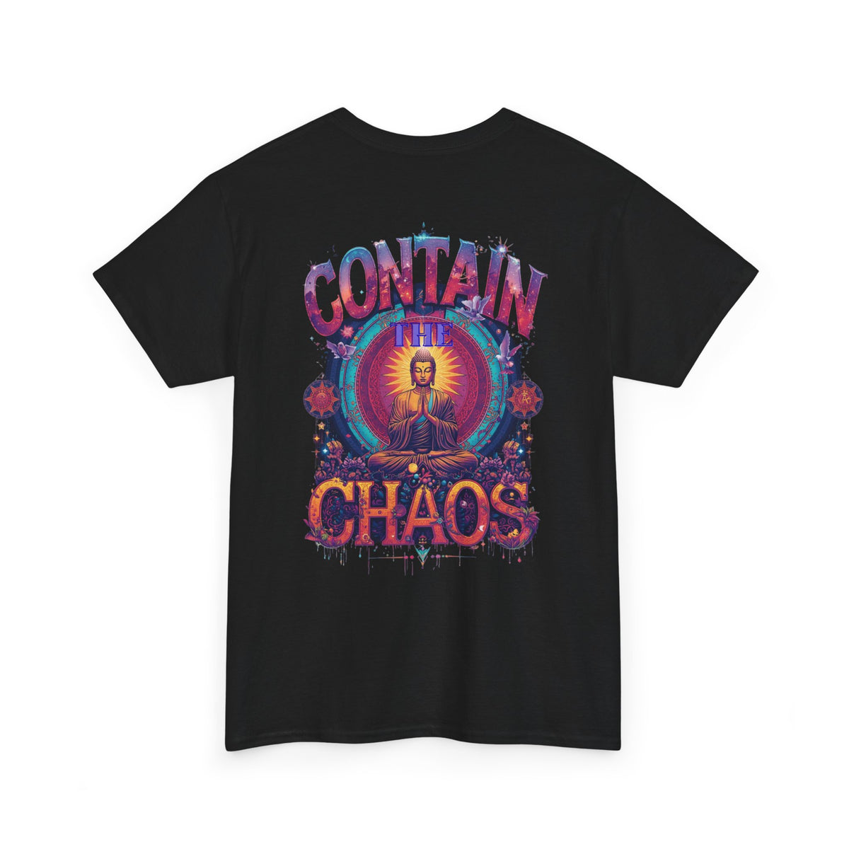 Contain The Chaos Unisex Tee, Positive Mindset Shirt