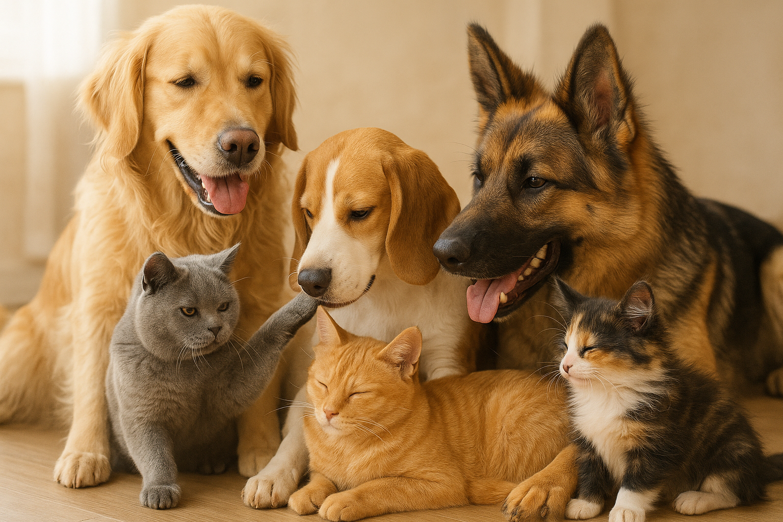 Dogs and cats