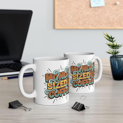 Missed Sleep Coffee Mug | Cute Retro Coffee Cup Illustration