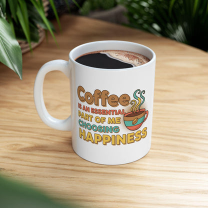 Coffee Is An Hug, Mug | Retro Coffee Cup Typography
